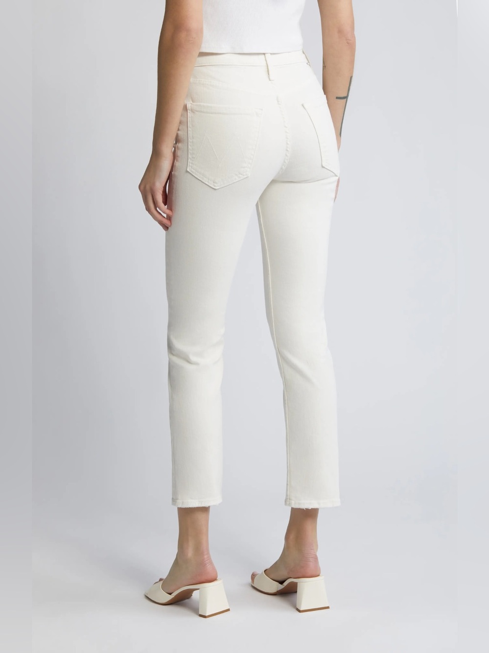 MOTHER The Tomcat Ankle Cream Puffs 28